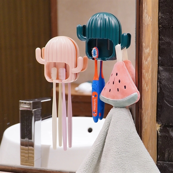 Wall Mounted Toothbrush Rack - Wall Mounted Toothbrush Rack - Image 3 of 4