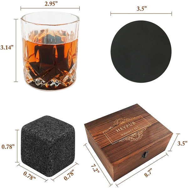 Whiskey Glasses Gift Set - Whiskey Glasses Gift Set - Image 3 of 4