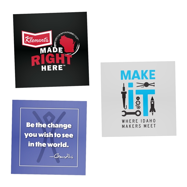 3" x 3" Square Stickers - 3" x 3" Square Stickers - Image 0 of 0