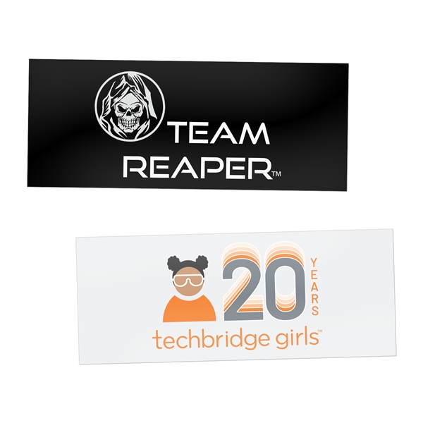 4" x 10" Rectangle Water-resistant Stickers - 4" x 10" Rectangle Water-resistant Stickers - Image 0 of 0