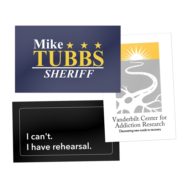 4" x 7" Rectangle Water-resistant Stickers - 4" x 7" Rectangle Water-resistant Stickers - Image 0 of 0