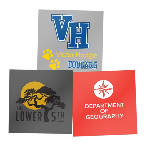 5" x 5" Square Water-resistant Stickers - 5" x 5" Square Water-resistant Stickers - Image 0 of 0