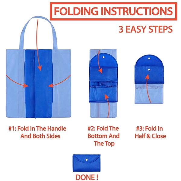 Eco Friendly Reusable Shopping Bags - Eco Friendly Reusable Shopping Bags - Image 4 of 4