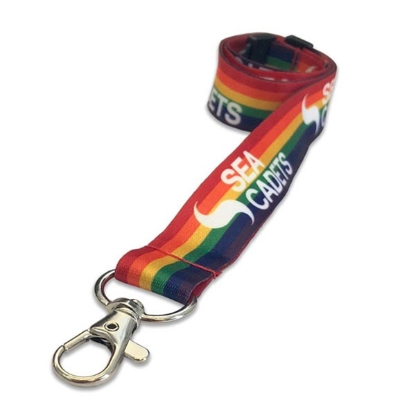 Full Color Lanyard w/ Safety Breakaway - Full Color Lanyard w/ Safety Breakaway - Image 1 of 1