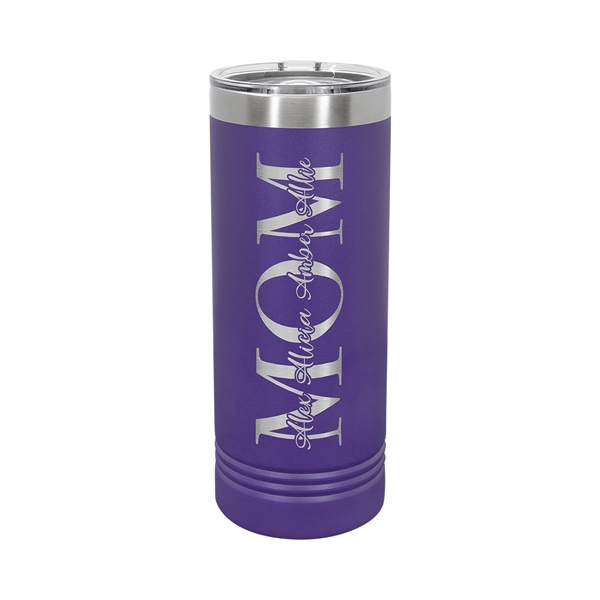 Polar Camel 22oz Stainless Steel Skinny Tumblers - Polar Camel 22oz Stainless Steel Skinny Tumblers - Image 18 of 35