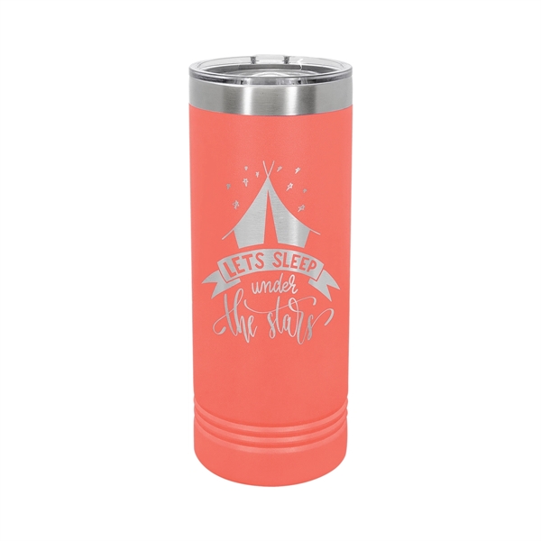 Polar Camel 22oz Stainless Steel Skinny Tumblers - Polar Camel 22oz Stainless Steel Skinny Tumblers - Image 34 of 35