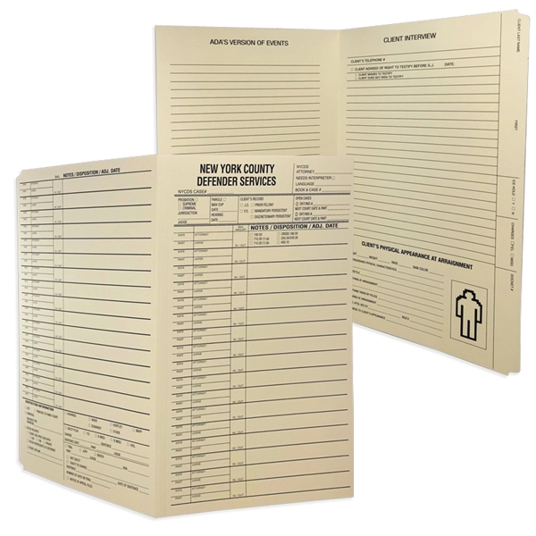 Legal file folder with full tab position - Legal file folder with full tab position - Image 0 of 5