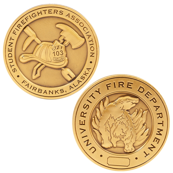 1.75" Zinc Challenge Coin (No Color Fill) - 1.75" Zinc Challenge Coin (No Color Fill) - Image 0 of 0