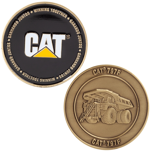 1.75" 4 Colors 1 Side Zinc Challenge Coins - 1.75" 4 Colors 1 Side Zinc Challenge Coins - Image 0 of 0