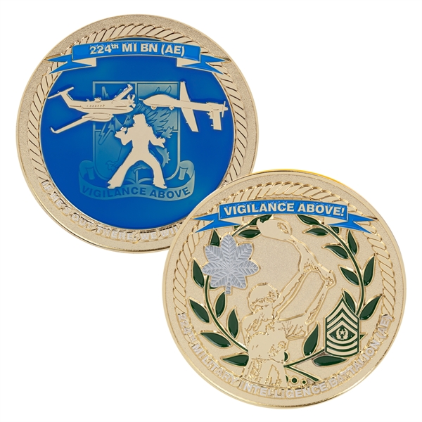 1.75" Zinc Challenge Coin (4 Colors on Both Sides) - 1.75" Zinc Challenge Coin (4 Colors on Both Sides) - Image 0 of 0