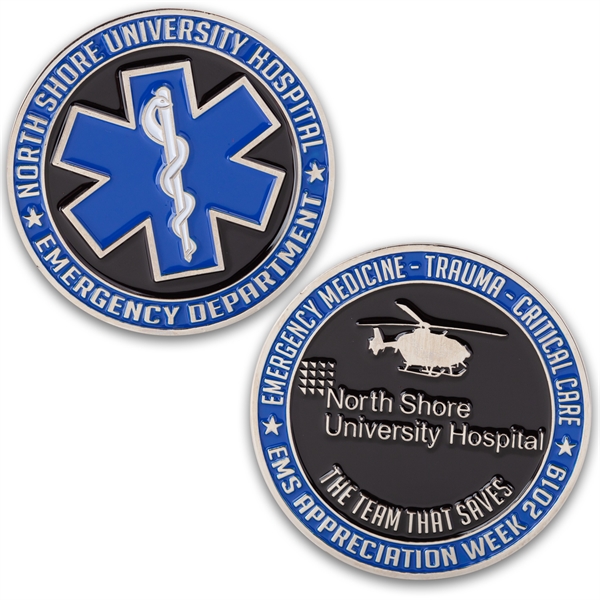 2.5" Zinc Challenge Coin (4 Colors on Both Sides) - 2.5" Zinc Challenge Coin (4 Colors on Both Sides) - Image 0 of 0