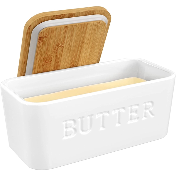 Ceremic Butter Dish with Lid - Ceremic Butter Dish with Lid - Image 0 of 5