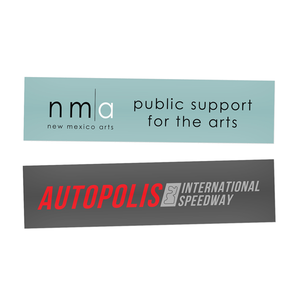 3.75" x 15" Bumper Stickers - 3.75" x 15" Bumper Stickers - Image 0 of 0