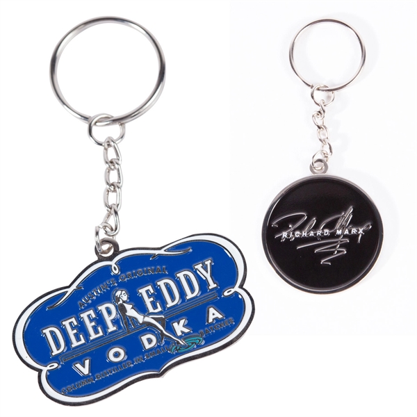 1.25" Soft Enamel Key Chain 1 Sided - 1.25" Soft Enamel Key Chain 1 Sided - Image 1 of 1