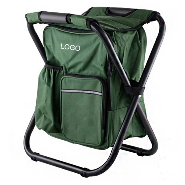 Folding Stool With Insulated Backpack - Folding Stool With Insulated Backpack - Image 3 of 3