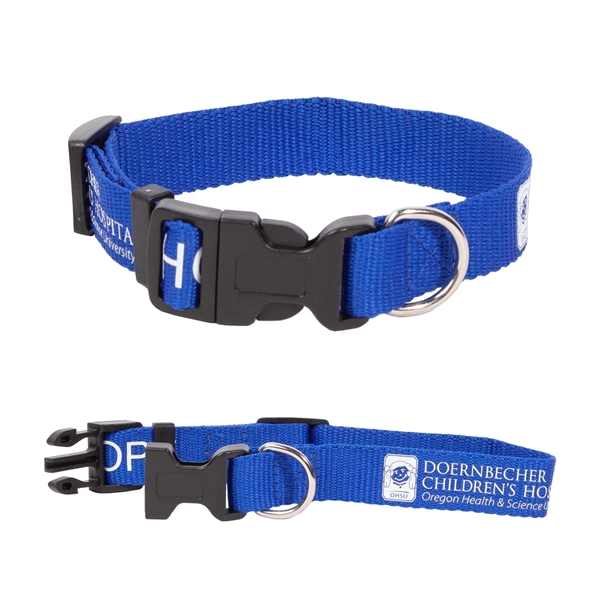 3/4" X 14" Flat Polyester Dog Collars - 3/4" X 14" Flat Polyester Dog Collars - Image 0 of 1