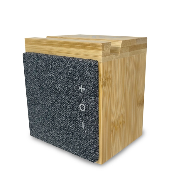 Eco Friendly Bamboo Wireless Speaker - Eco Friendly Bamboo Wireless Speaker - Image 3 of 5