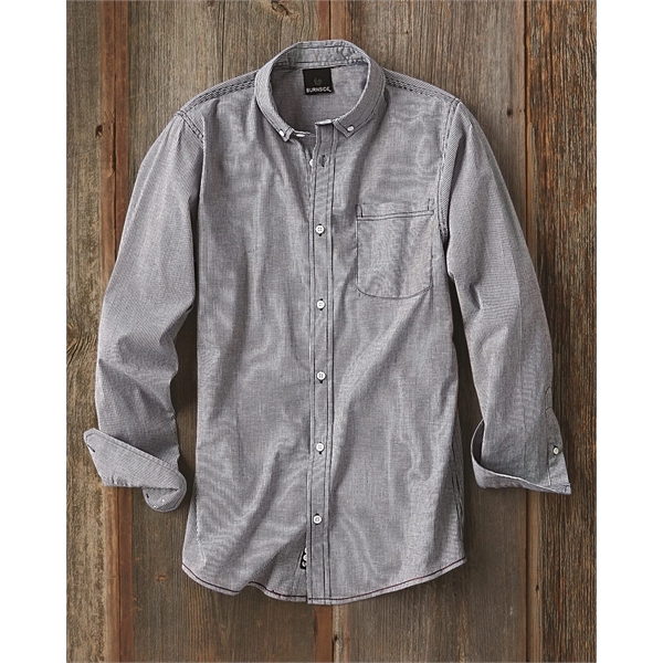 Burnside Stretch Stripe Long Sleeve Shirt - Burnside Stretch Stripe Long Sleeve Shirt - Image 0 of 6