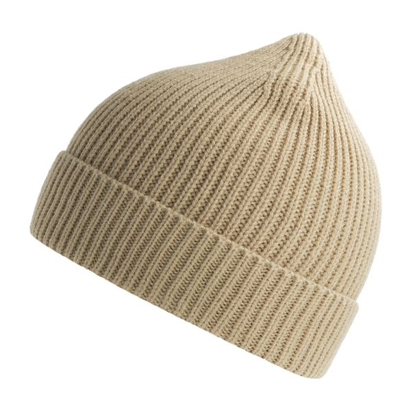 Atlantis Headwear Sustainable Fine Rib Knit Beanie