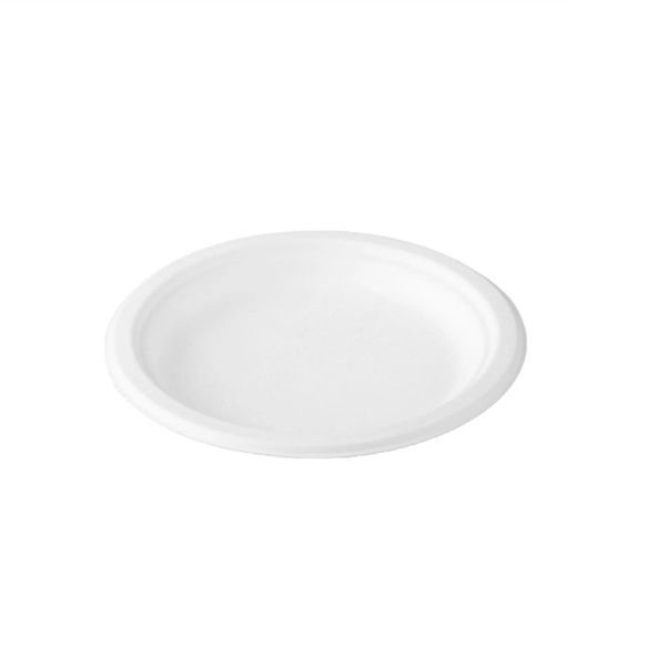 Eco Friendly Bagasse Disposable 6 Inches Food Plate - Eco Friendly Bagasse Disposable 6 Inches Food Plate - Image 0 of 0