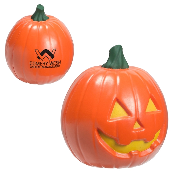 Custom Jack O Lantern Stress Reliever