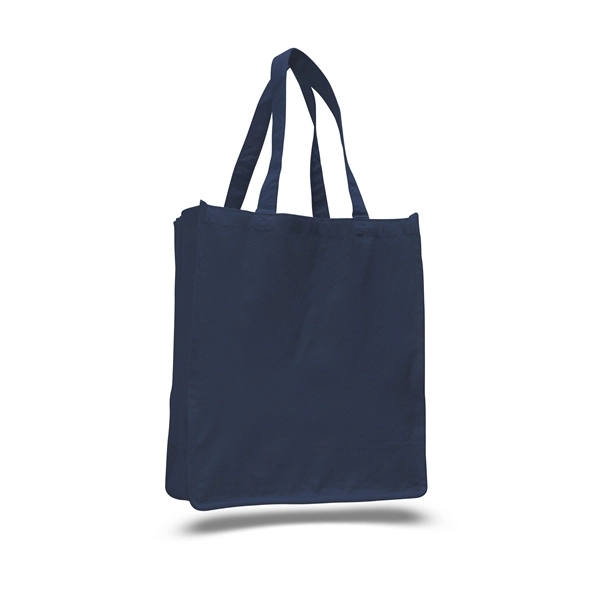 Canvas Jumbo Shopper Gusset Bag (14 x 17 x 7) 12Oz - Canvas Jumbo Shopper Gusset Bag (14 x 17 x 7) 12Oz - Image 3 of 10