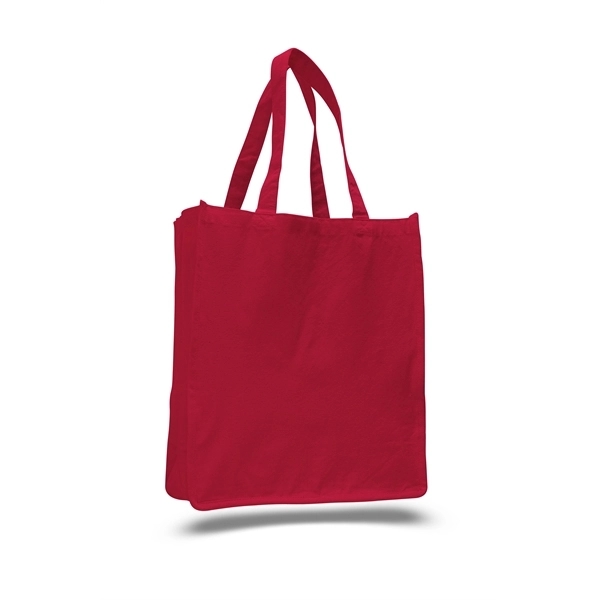 Canvas Jumbo Shopper Gusset Bag (14 x 17 x 7) 12Oz - Canvas Jumbo Shopper Gusset Bag (14 x 17 x 7) 12Oz - Image 4 of 10