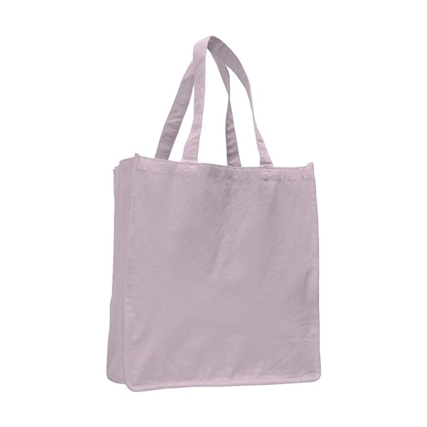 Canvas Jumbo Shopper Gusset Bag (14 x 17 x 7) 12Oz - Canvas Jumbo Shopper Gusset Bag (14 x 17 x 7) 12Oz - Image 6 of 10