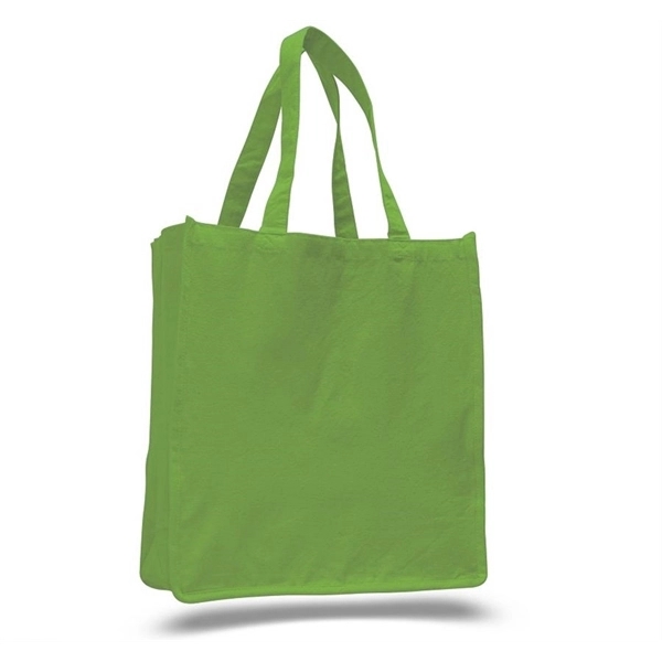 Canvas Jumbo Shopper Gusset Bag (14 x 17 x 7) 12Oz - Canvas Jumbo Shopper Gusset Bag (14 x 17 x 7) 12Oz - Image 7 of 10