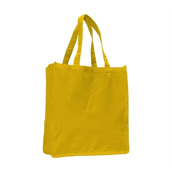 Canvas Jumbo Shopper Gusset Bag (14 x 17 x 7) 12Oz - Canvas Jumbo Shopper Gusset Bag (14 x 17 x 7) 12Oz - Image 9 of 10