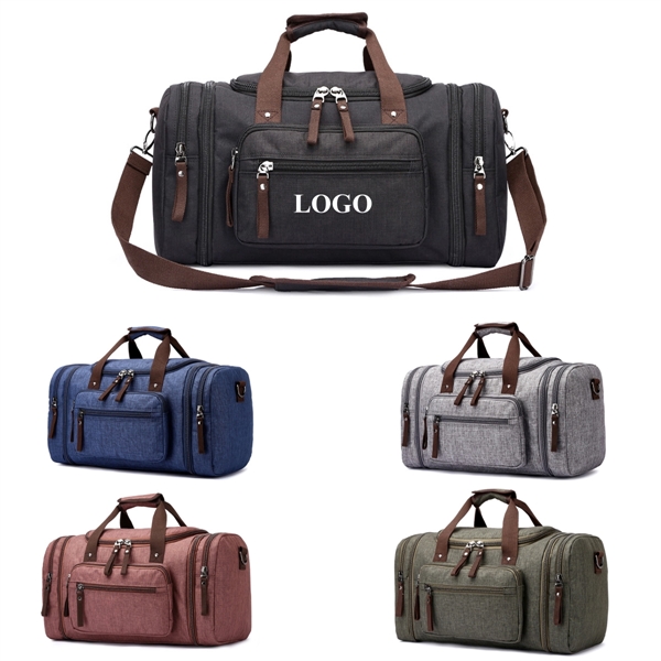 Travel Tote Duffle Overnight Weekender Bag - Travel Tote Duffle Overnight Weekender Bag - Image 0 of 3