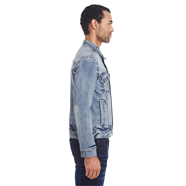 Threadfast Apparel Unisex Denim Jacket - Threadfast Apparel Unisex Denim Jacket - Image 4 of 32