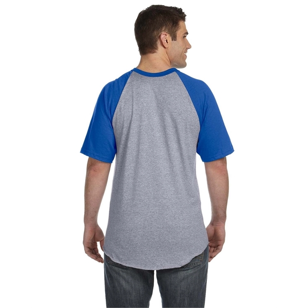 Augusta Sportswear Adult Short-Sleeve Baseball Jersey - Augusta Sportswear Adult Short-Sleeve Baseball Jersey - Image 4 of 78