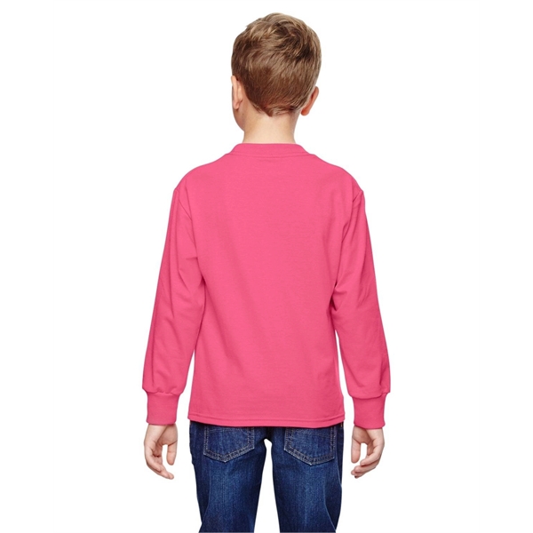 Fruit of the Loom Youth HD Cotton™ Long-Sleeve T-Shirt - Fruit of the Loom Youth HD Cotton™ Long-Sleeve T-Shirt - Image 1 of 5