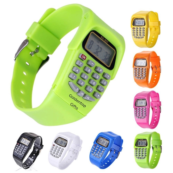 Children Electronic Calculator Watch - Children Electronic Calculator Watch - Image 0 of 6