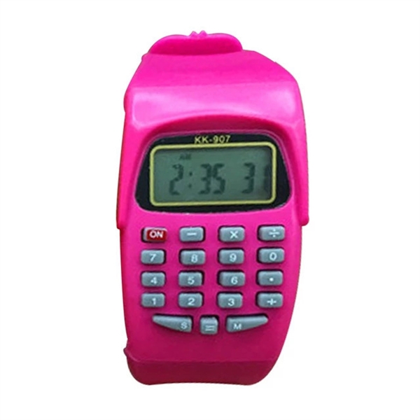 Children Electronic Calculator Watch - Children Electronic Calculator Watch - Image 5 of 6