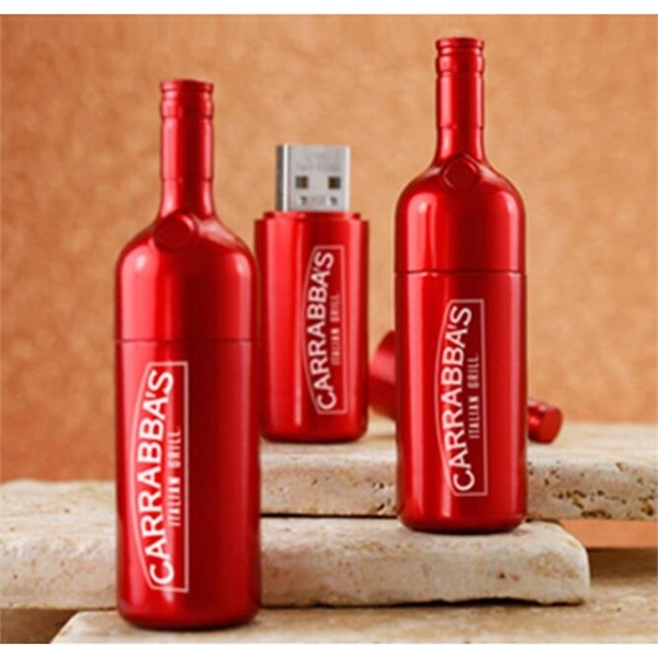 Bottle Shaped USB Flash Drive 1gb 4gb 16gb 32gb - Bottle Shaped USB Flash Drive 1gb 4gb 16gb 32gb - Image 3 of 4