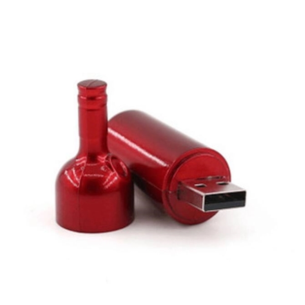 Bottle Shaped USB Flash Drive 1gb 4gb 16gb 32gb - Bottle Shaped USB Flash Drive 1gb 4gb 16gb 32gb - Image 2 of 4