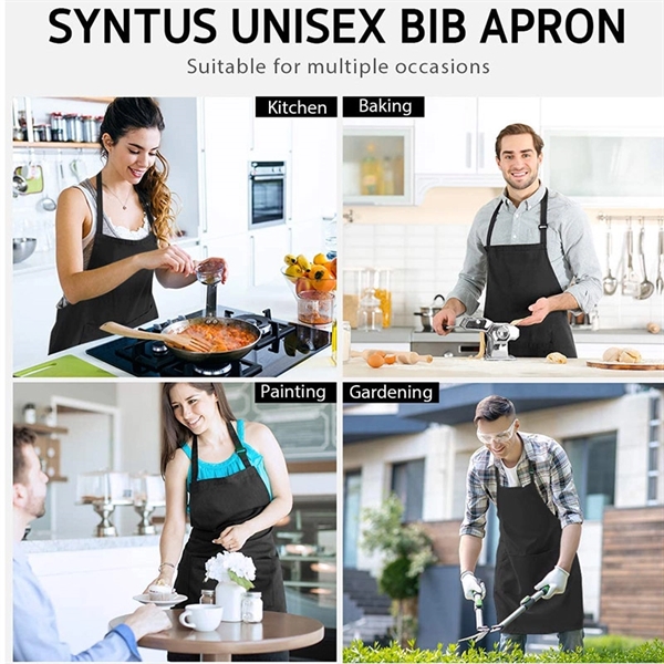 Stain Resistant Kitchen Apron - Stain Resistant Kitchen Apron - Image 3 of 5
