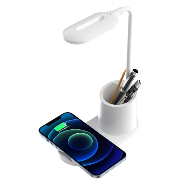 Led Desk Lamp With Wireless Charger - Led Desk Lamp With Wireless Charger - Image 3 of 3