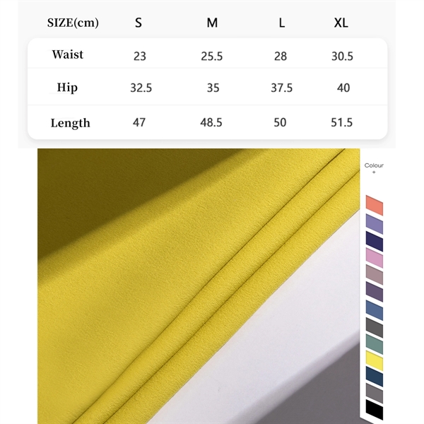 Woman High Waist Seamless Elastic Sports Short-Pants - Woman High Waist Seamless Elastic Sports Short-Pants - Image 1 of 4