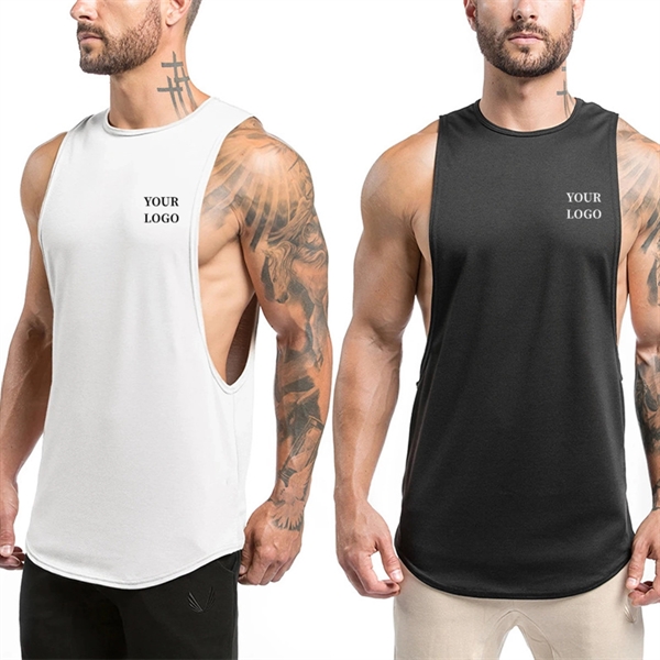 Men'S Sleeveless Workout Gym Tank Top - Men'S Sleeveless Workout Gym Tank Top - Image 0 of 6