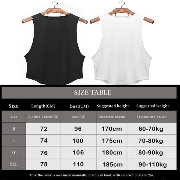 Men'S Sleeveless Workout Gym Tank Top - Men'S Sleeveless Workout Gym Tank Top - Image 5 of 6