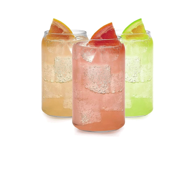 Can Shaped Glass Cups - Can Shaped Glass Cups - Image 2 of 2
