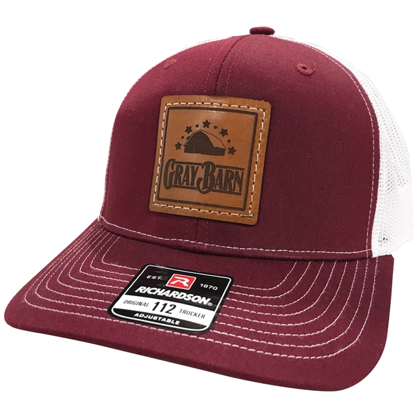 Richardson 112 Trucker Hat Cap with USA Made Leather Patch - Richardson 112 Trucker Hat Cap with USA Made Leather Patch - Image 4 of 103