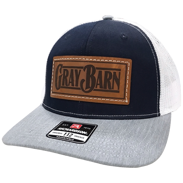 Richardson 112 Trucker Hat Cap with USA Made Leather Patch - Richardson 112 Trucker Hat Cap with USA Made Leather Patch - Image 7 of 103
