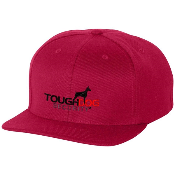 FlexFit - 110 Flat Bill Snapback Cap - FlexFit - 110 Flat Bill Snapback Cap - Image 5 of 24