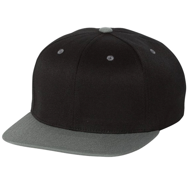 FlexFit - 110 Flat Bill Snapback Cap - FlexFit - 110 Flat Bill Snapback Cap - Image 23 of 24