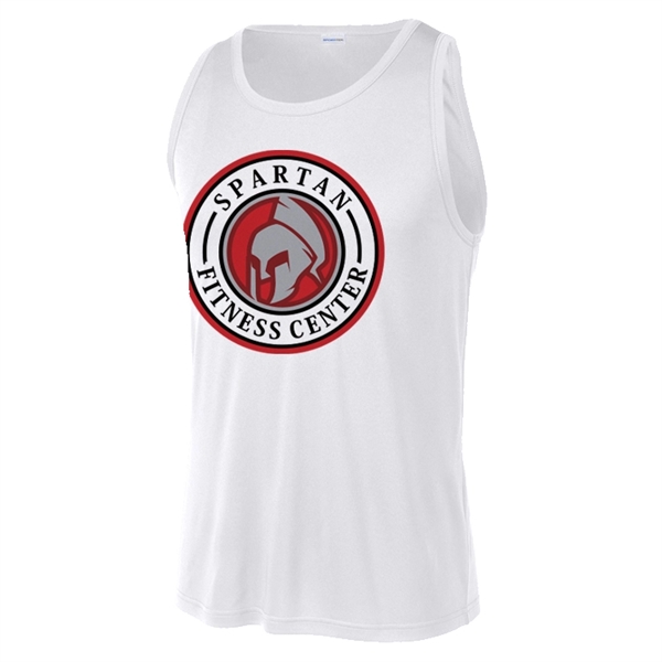 Spot Sub on Men's Athletic Tank Top - Spot Sub on Men's Athletic Tank Top - Image 4 of 11