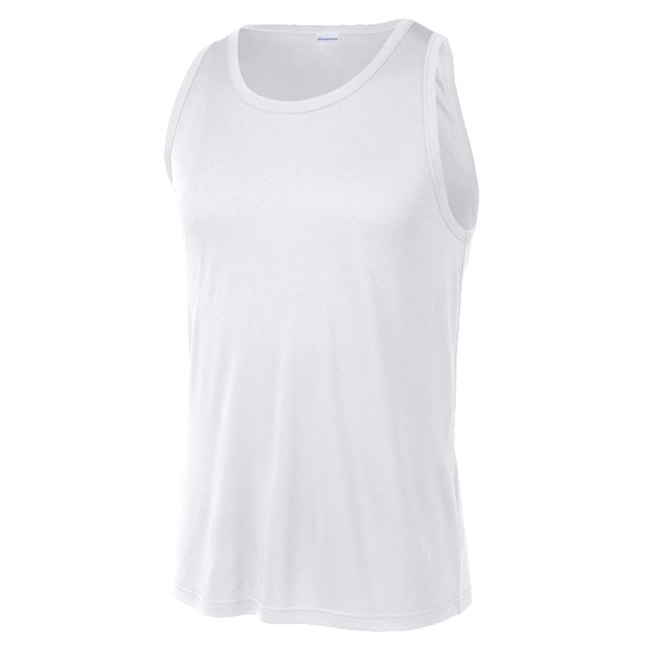 Spot Sub on Men's Athletic Tank Top - Spot Sub on Men's Athletic Tank Top - Image 11 of 11
